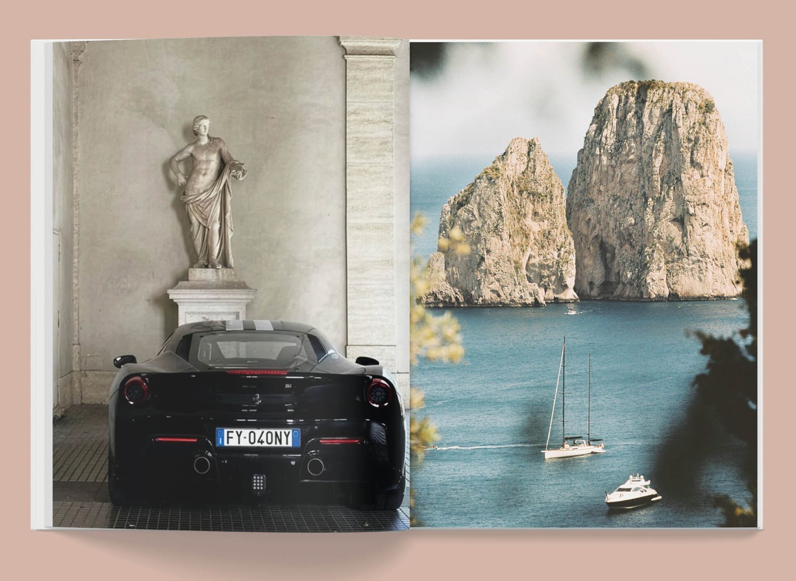 Under the Sun Ferrari book by Mirage - Ferrari Book
