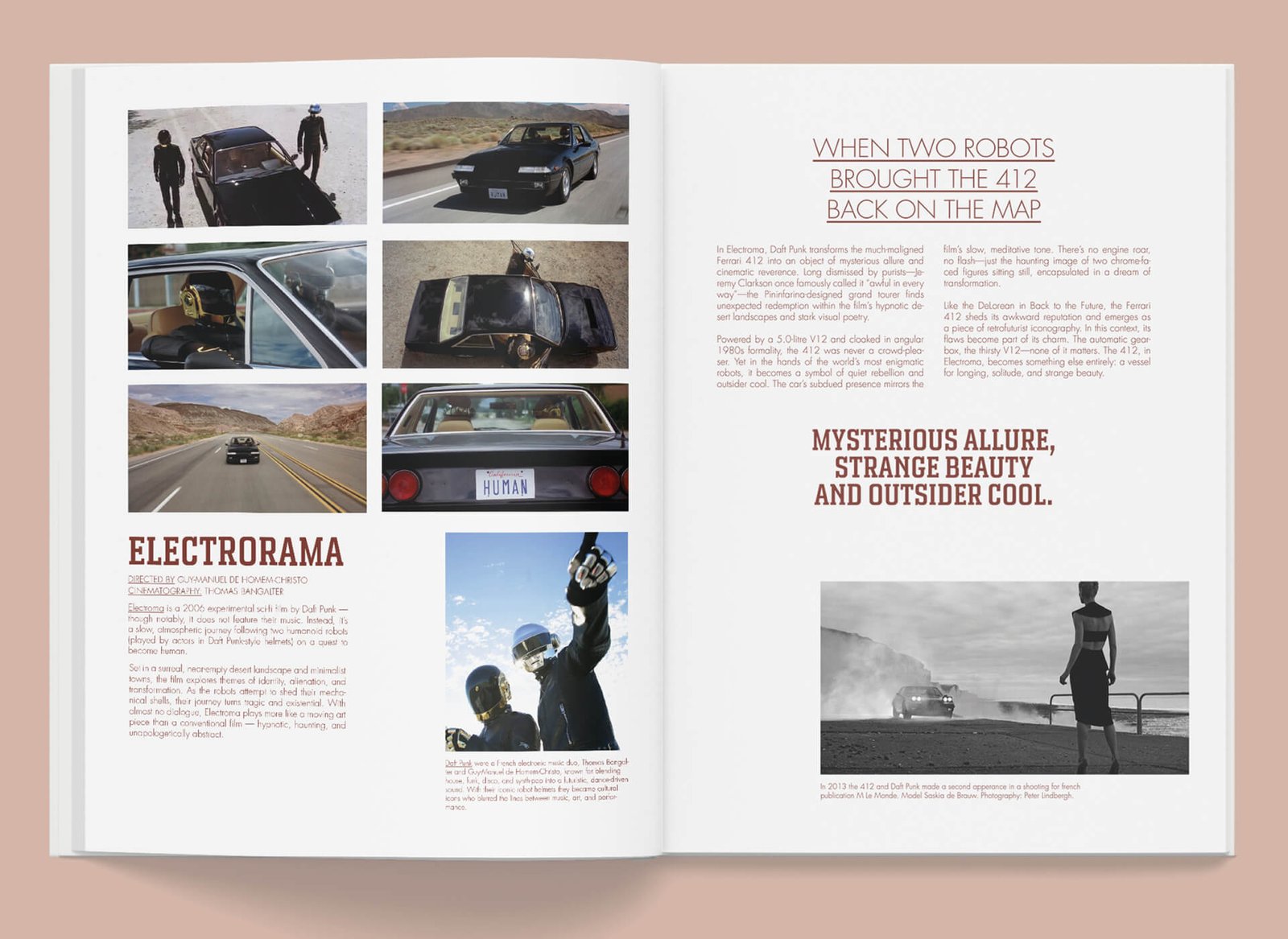 Under the Sun Ferrari book by Mirage - hedonistic car culture