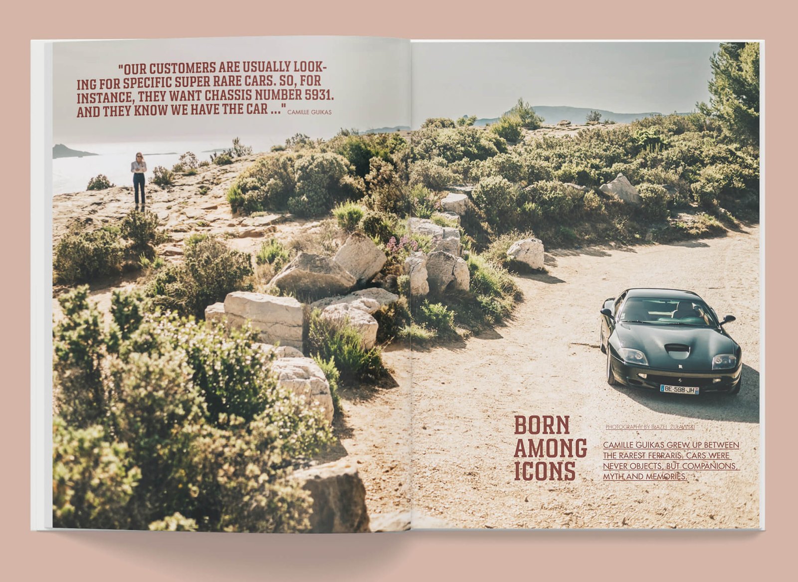 Under the Sun Ferrari book by Mirage - Ferrari design icons